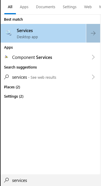  Windows Services 