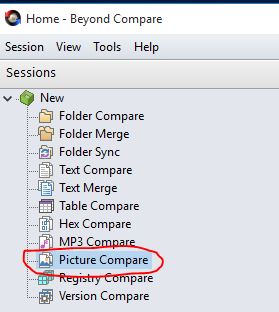  Double-click Picture Compare 